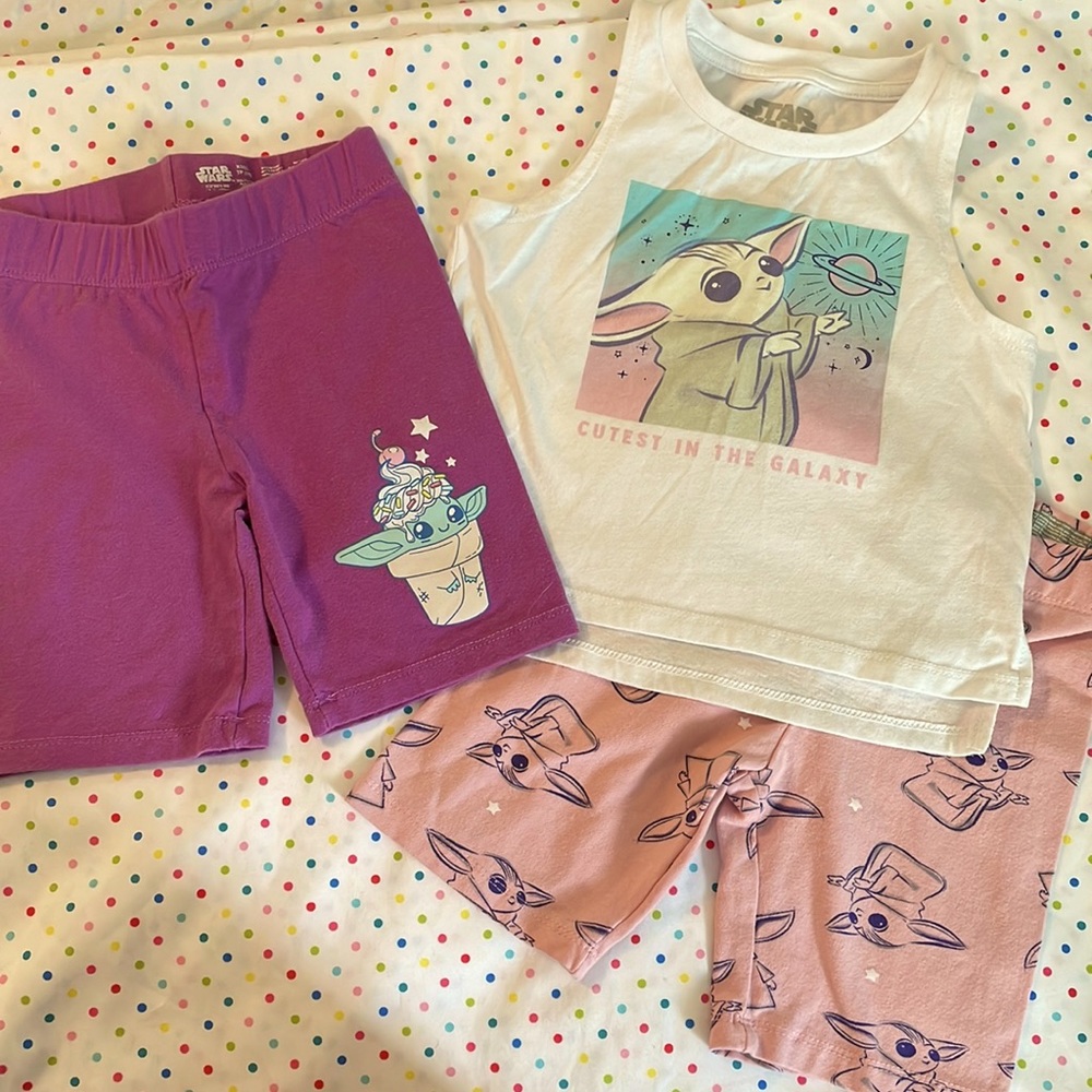Cutest in the Galaxy Star Wars Grogu bundle EUC